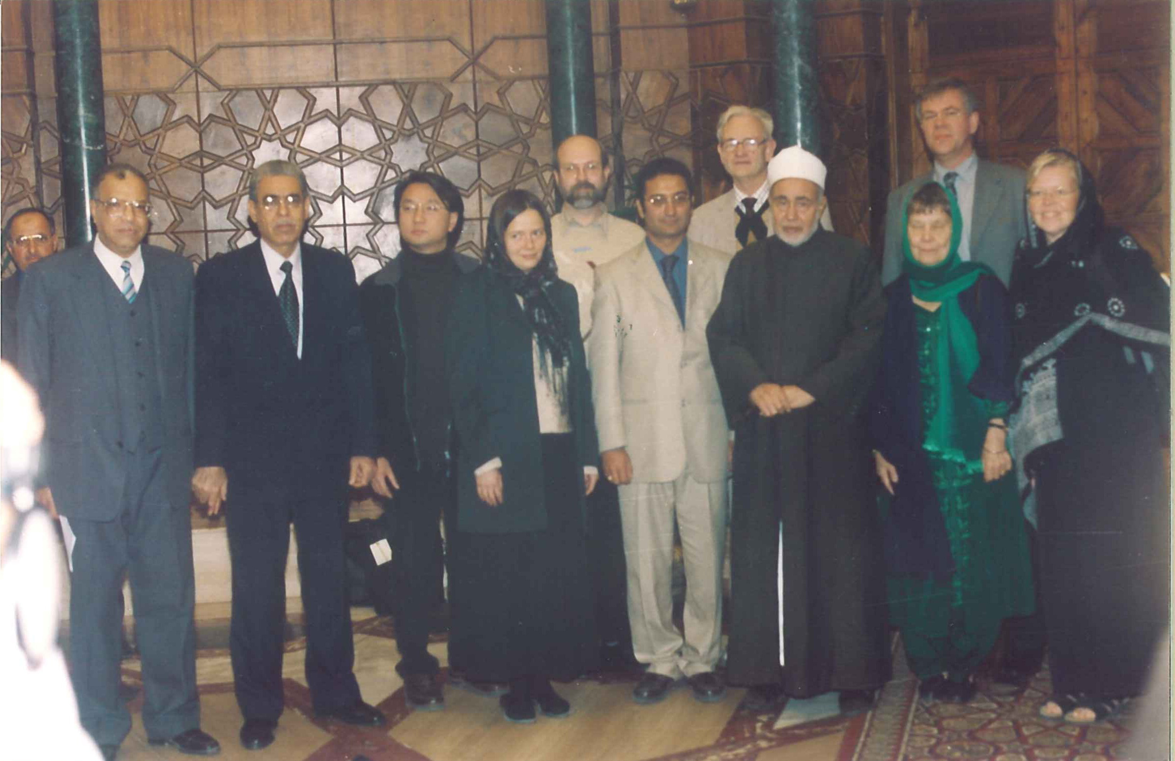 Sameh Egyptson with thte great imam of al-Azahr